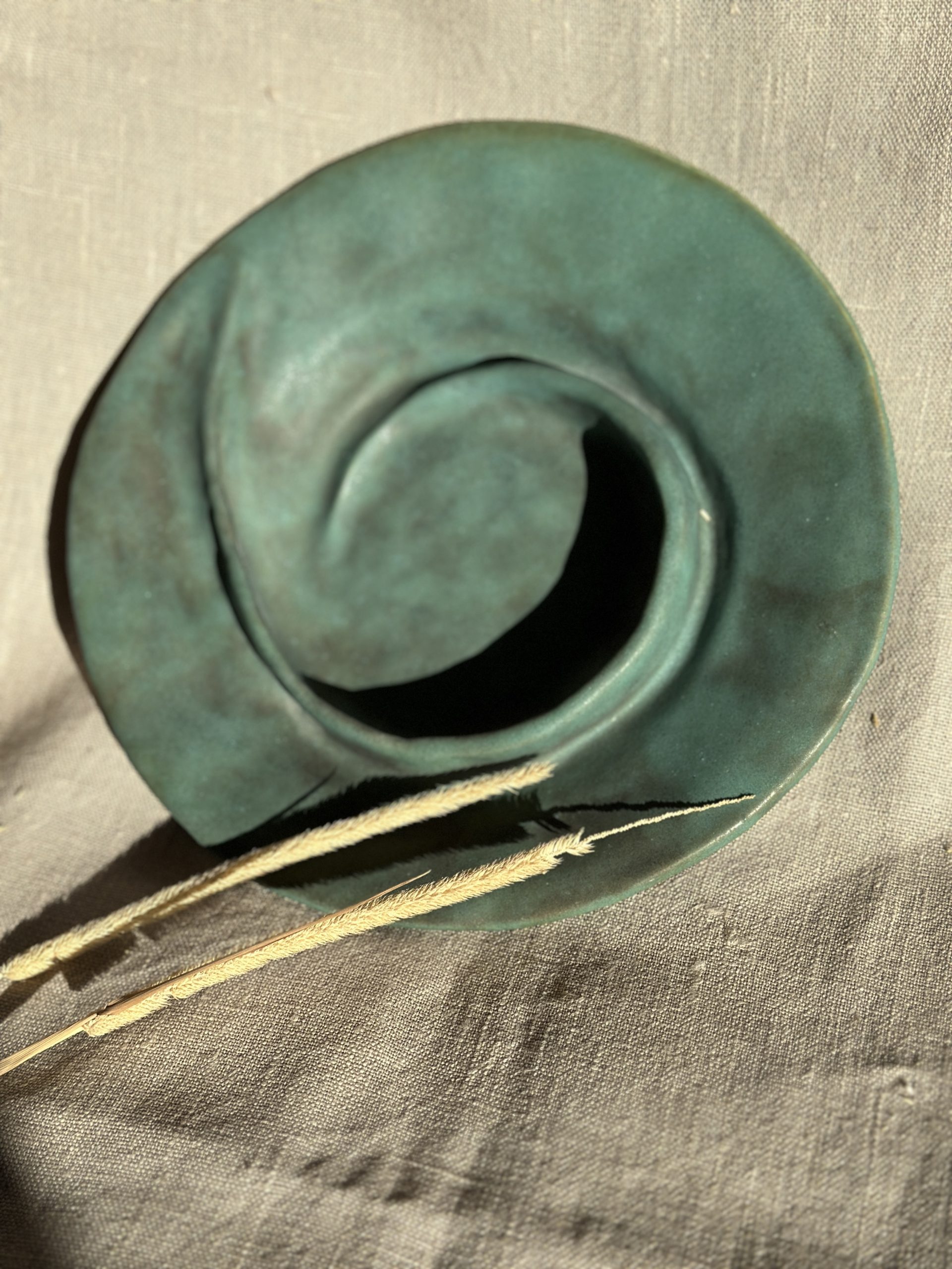 Talerz MATOWY SZMARAGD Talerz MATOWY SZMARAGD